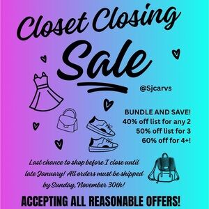 Last chance to shop before 2026!